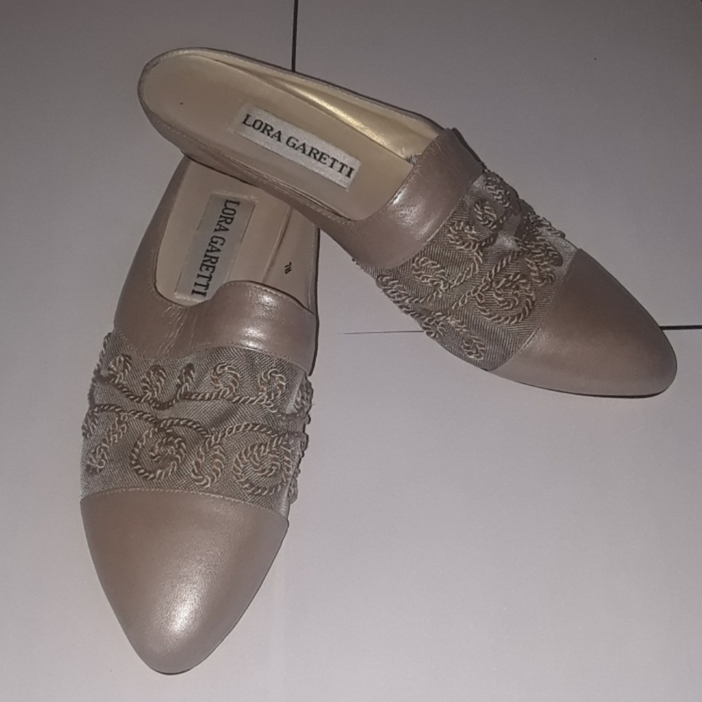 Lora Garetti Womens Sexy Slide on Shoes Sz 7M